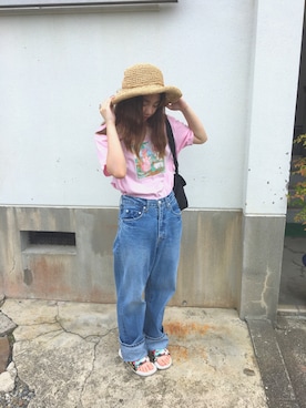 「hot」｜SEIRAさん（レディース・156cm・10代）の夏コーディネート