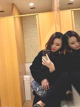 「いいね返し」｜mrena0707さん（レディース・163cm）の冬コーディネート