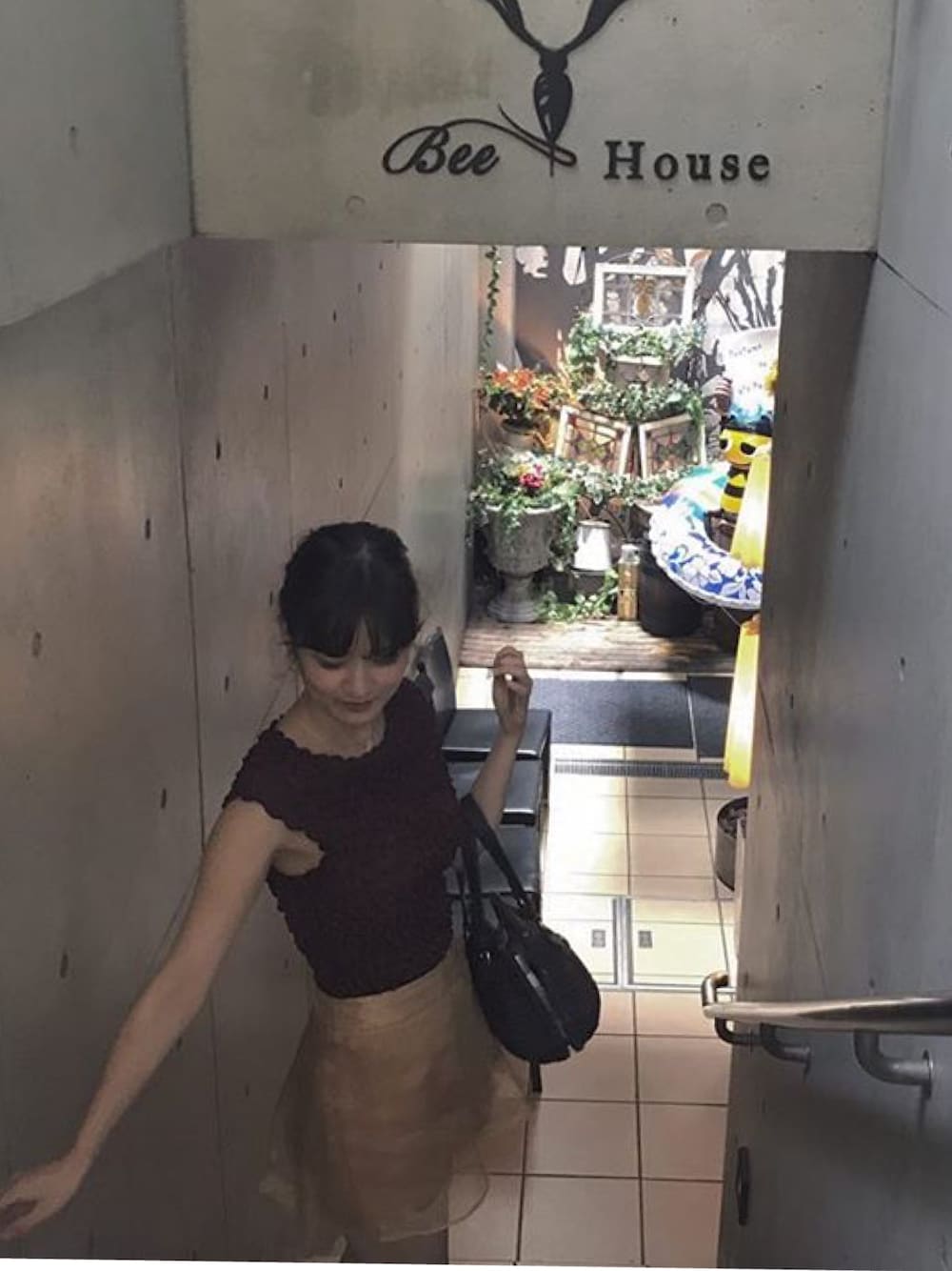 「秋のコーデ、ポップコーントップス、古着、vintage、カジュアル、秋服、夏コーデ」｜「VINTAGEのアイテム（トップス、パープル系）」を使った、ｒさん（レディース・150cm）の夏コーディネートの1枚目の写真