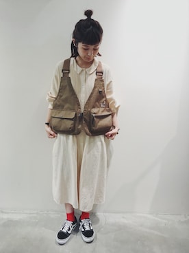 「goslowcaravan」｜さくさん（レディース・155cm）の春コーディネート