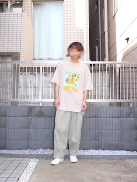 「EMMA  CLOTHES」｜「アイテム（スリッポン）」を使った、HIDEさん（メンズ・168cm）の夏コーディネート