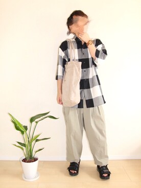 「MILKBOY」｜「アイテム（その他）」を使った、HIDEさん（メンズ・168cm）の秋コーディネート
