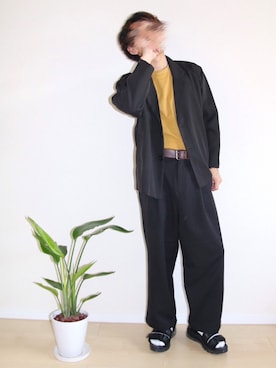 「Daniel Wellington」｜「アイテム（ジャケット/アウター）」を使った、HIDEさん（メンズ・168cm）の秋コーディネート