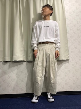 「ワントーンスタイル」｜HIDEさん（メンズ・168cm）の秋コーディネート