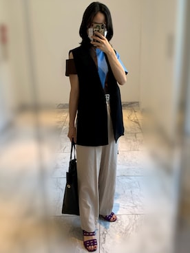 Nano°さん(レディース・157cm)の夏コーディネート