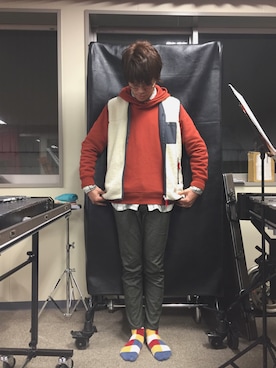 ぶっちゃけさん（メンズ・172cm）の冬コーディネート