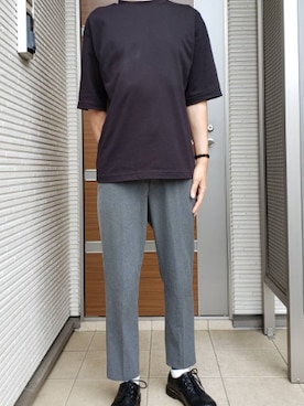 「CIAOPANIC TYPY（チャオパニックティピー）のアイテム（シューズ）」を使った、ﾏﾕﾀﾛｰさん（メンズ・176cm）の夏コーディネート