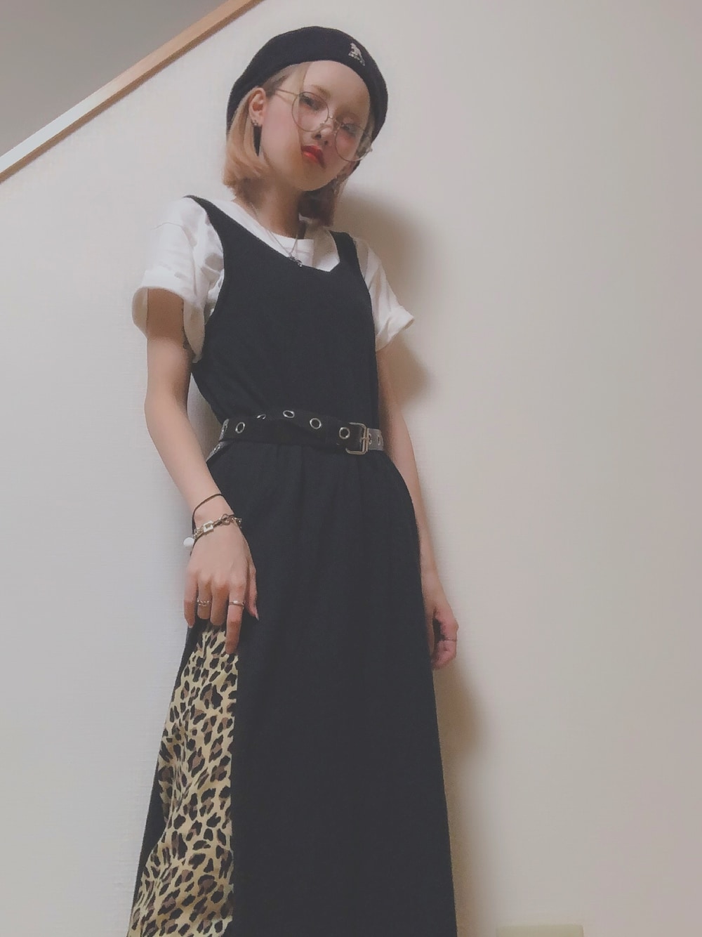 「夏、ラクチンコーデ、シンプルコーデ、プチプラ、黒、ロングワンピース、ワンピース、厚底サンダル、ootd、低身長」｜「UNIQLOのアイテム（ワンピース/ドレス、ブラック系）」を使った、Saeri.さん（レディース・150cm）の夏コーディネートの1枚目の写真