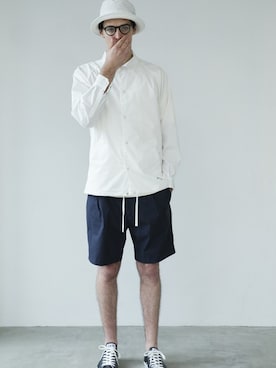 「Admiral（アドミラル）のアイテム（パンツ）」を使った、Rooptokyoさん（メンズ・175cm）の春コーディネート