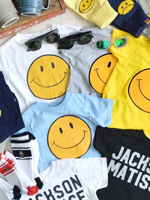 Rooptokyo使用「JACKSON MATISSE（JACKSONMATISSE/ジャクソンマティス  Kids Smile Tee  JK17AW007）」的時尚穿搭