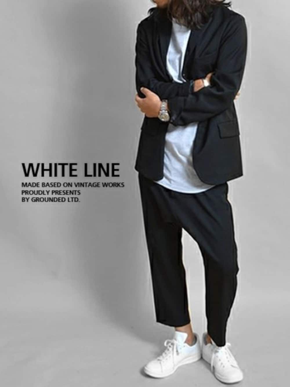 Rooptokyo(ROOPTOKYO)｜WHITE LINEのテーラードジャケットを使った 