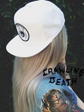 「Crawling Death（クローリングデス）のアイテム」を使った、Rooptokyoさん（メンズ・173cm）の秋コーディネート