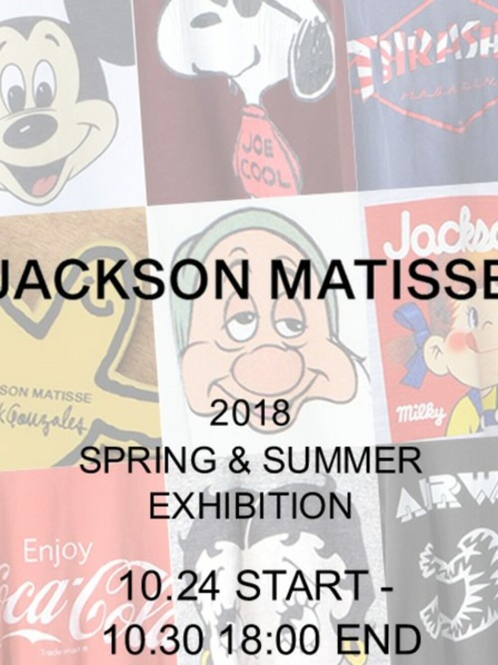 Rooptokyoさんの「JACKSON MATISSE/ジャクソンマティス BettyBoop JM Logo Tee vol.2 JM18SS036（JACKSON MATISSE）」を使ったコーディネート