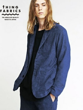 「THING FABRICS（シングファブリックス）のアイテム」を使った、Rooptokyoさん（メンズ・173cm）の秋コーディネート