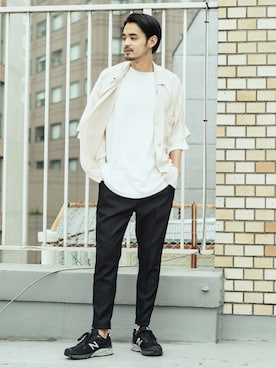 「made in standard （メイドインスタンダード）のアイテム」を使った、Rooptokyoさん（メンズ・179cm）の夏コーディネート