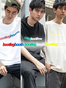 「BOOTLEGBOOTH（ブートレグブース）のアイテム」を使った、Rooptokyoさん（メンズ・176cm）の夏コーディネート