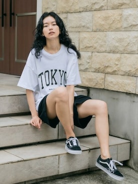 「made in standard （メイドインスタンダード）のアイテム」を使った、Rooptokyoさん（レディース・175cm）の春コーディネート