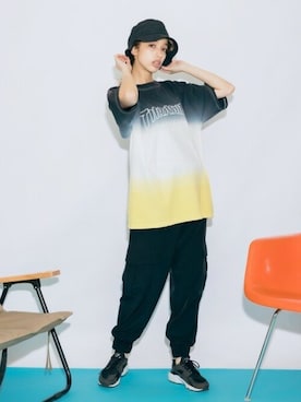 「スラッシャー」｜Rooptokyoさん（レディース・168cm）の夏コーディネート