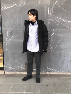 yoneさん（メンズ・167cm）の冬コーディネート