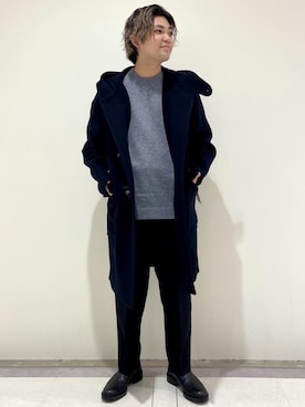 「BEAUTY&YOUTH UNITED ARROWS（ビューティーアンドユースユナイテッドアローズ）のアイテム（ダッフルコート）」を使った、yoneさん（メンズ・167cm）の秋コーディネート
