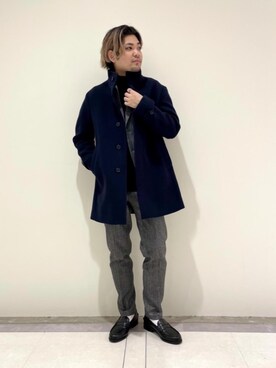 「BEAUTY&YOUTH UNITED ARROWS（ビューティーアンドユースユナイテッドアローズ）のアイテム（その他アウター）」を使った、yoneさん（メンズ・167cm）の秋コーディネート