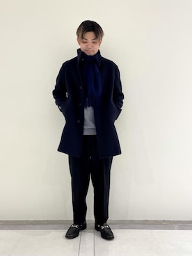 「BEAUTY&YOUTH UNITED ARROWS（ビューティーアンドユースユナイテッドアローズ）のアイテム（その他アウター）」を使った、yoneさん（メンズ・167cm）の冬コーディネート