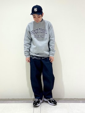 「Thingless（シングレス）のアイテム（パンツ）」を使った、yoneさん（メンズ・167cm）の冬コーディネート
