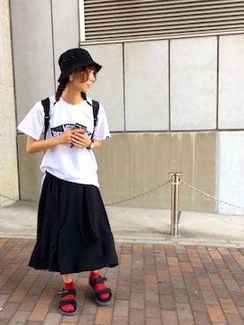 momongさん（レディース・158cm）の夏コーディネート