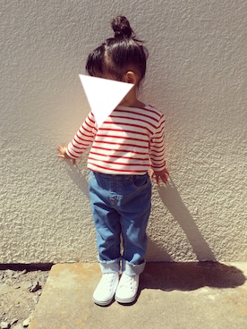 mikkoさん（キッズ・80cm）の春コーディネート