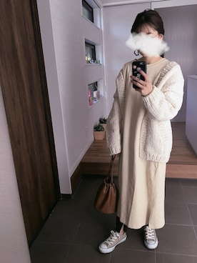 mikkoさん（レディース・152cm）の冬コーディネート