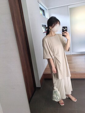 mikkoさん（レディース・152cm）の夏コーディネート