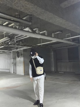 「アイテム（帽子）」を使った、knoaさん（メンズ・176cm・10代）の春コーディネート