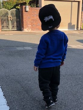 u(7) & k(4)さん（キッズ・90cm）の秋コーディネート