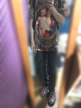 「アイテム（スリッポン、その他）」を使った、たろうさん（メンズ・167cm）の夏コーディネート