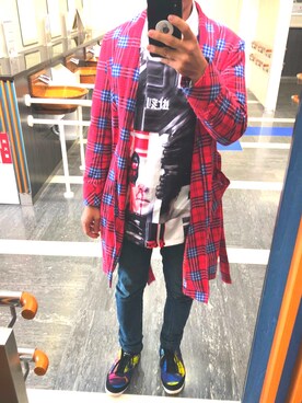 「PATH（-）のアイテム」を使った、たろうさん（メンズ・167cm）の春コーディネート
