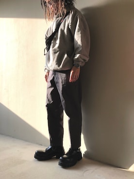 「vetements」｜「アイテム（アナログ腕時計）」を使った、awaziさん（メンズ・172cm）の春コーディネート