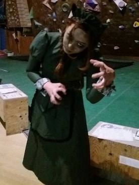 「ホーンテッドマンション」｜芽ねぎさん（レディース・169cm）の秋コーディネート