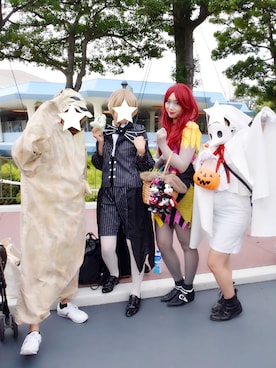 「nightmare before christmas」｜芽ねぎさん（レディース・169cm）の秋コーディネート