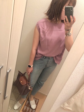 芽ねぎさん（レディース・169cm）の夏コーディネート