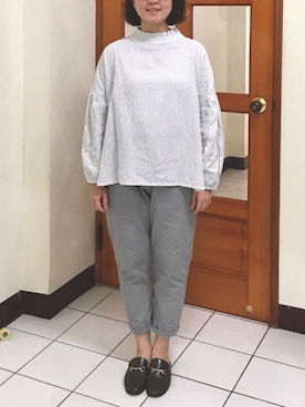 「AS（アス）のアイテム」を使った、Sophiaさん（レディース・149cm）の春コーディネート