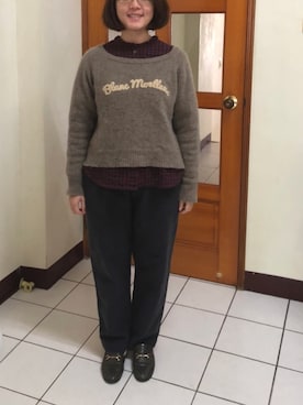 「AS（アス）のアイテム」を使った、Sophiaさん（レディース・149cm）の冬コーディネート
