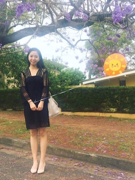 「Forever New（フォーエバーニュー）のアイテム」を使った、盛夏さん（レディース・160cm）の春コーディネート