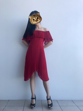 「Keepsake（キープセイク）のアイテム（ワンピース/ドレス）」を使った、盛夏さん（レディース・160cm）の夏コーディネート