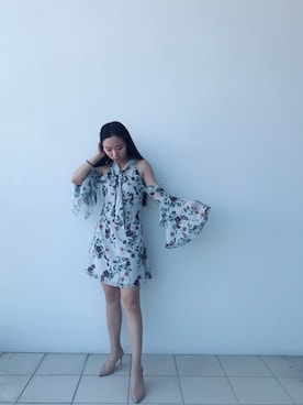 「Keepsake（キープセイク）のアイテム（ワンピース/ドレス）」を使った、盛夏さん（レディース・160cm）の秋コーディネート