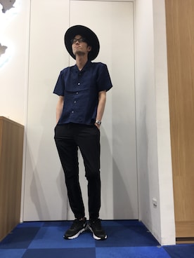 「TRANS CONTINENTS（トランスコンチネンツ）のアイテム（アナログ腕時計）」を使った、takashi.nさん（メンズ・186cm）の春コーディネート
