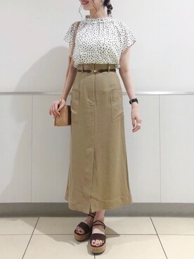 ひ な たさん(レディース・160cm)の夏コーディネート
