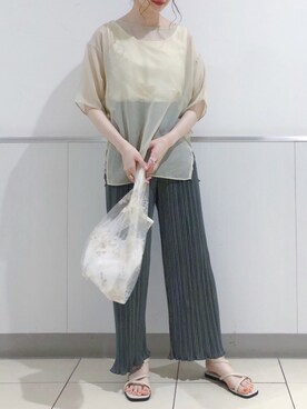 ひ な たさん(レディース・160cm)の夏コーディネート