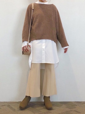 ひ な たさん(レディース・160cm)の冬コーディネート