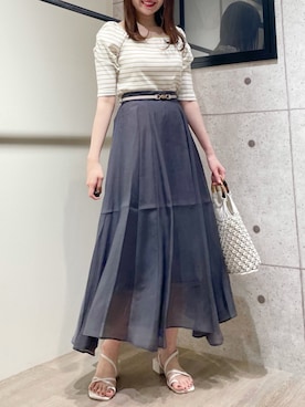 「パワショル」｜「アイテム（その他）」を使った、ひ　な　たさん（レディース・160cm）の夏コーディネート