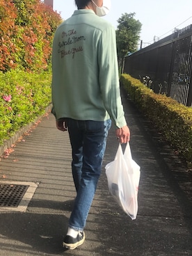 「Y's（ワイズ）のアイテム（アクセサリー）」を使った、ta19mi12さん（メンズ・178cm）の春コーディネート